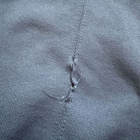 Volcom Women's Graphic Print Drawstring Long Sleeve Pullover Hoodie Gray Large - Picture 7 of 11